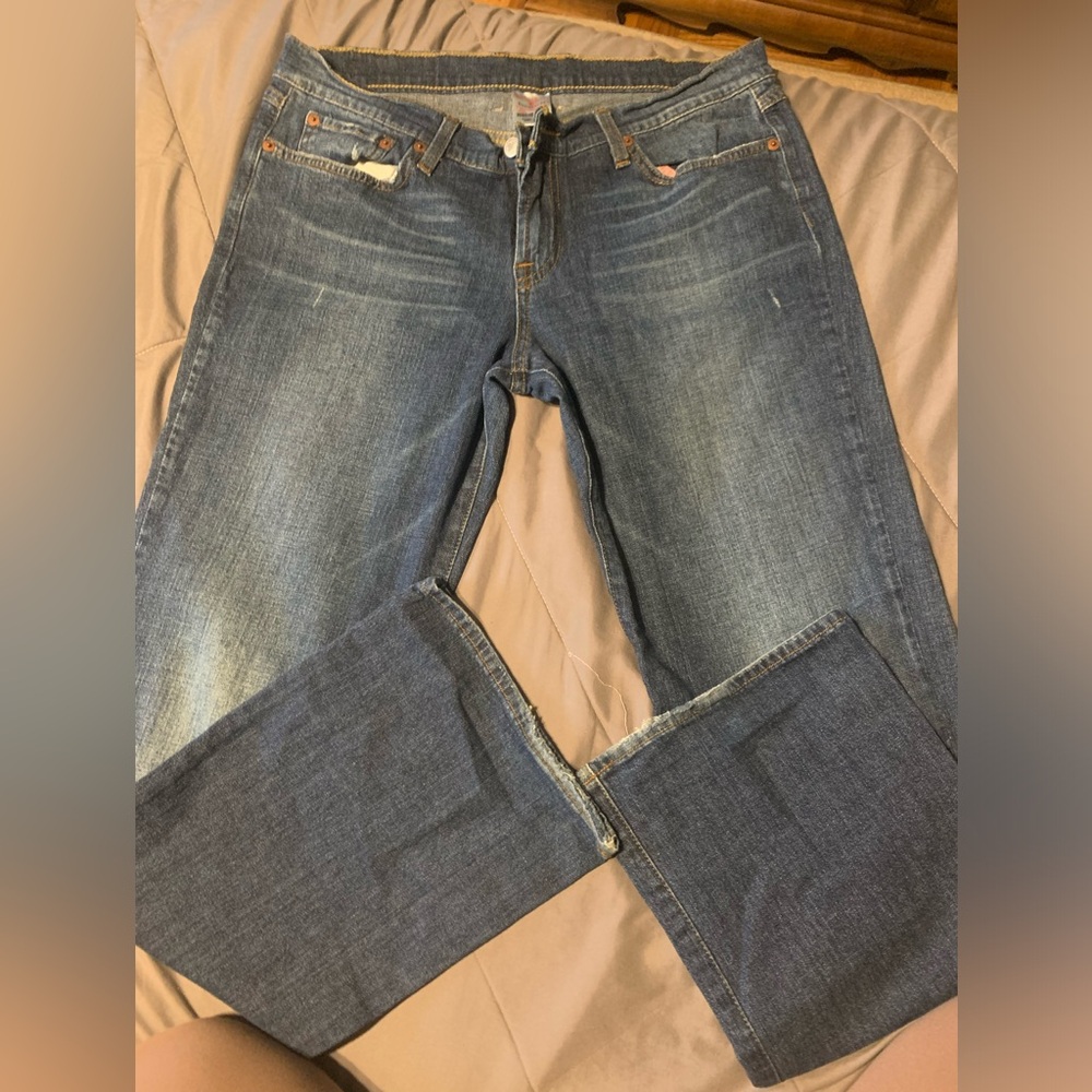 Lucky brand dungarees jeans